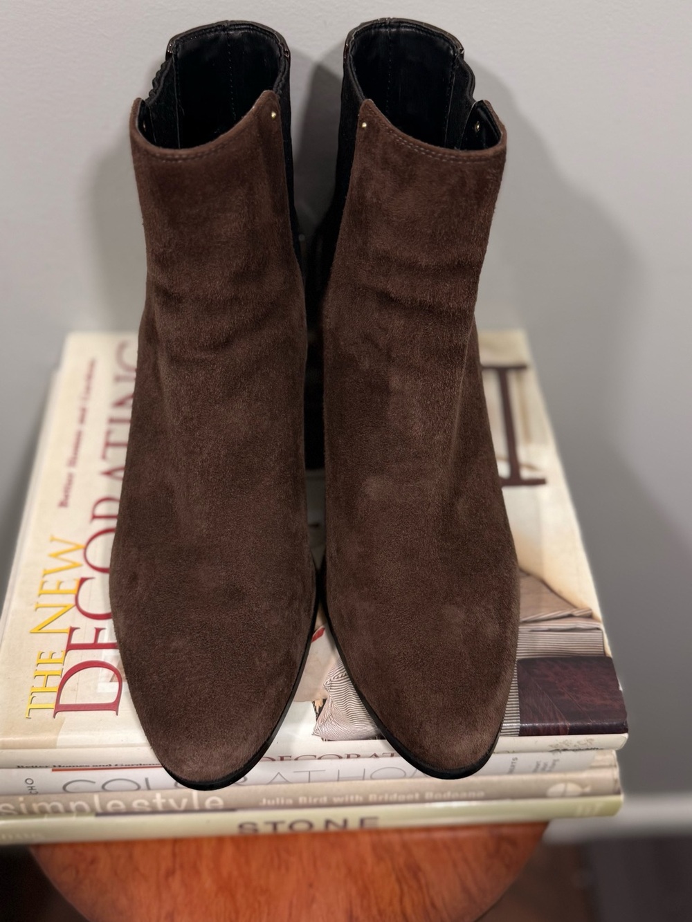 Calvin Klein Women’s Brown Suede Ankle Boots - Picture 10 of 16
